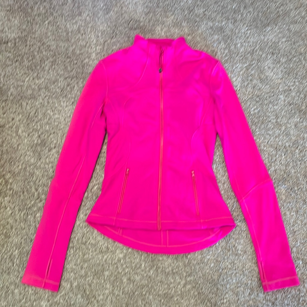 Pink Lululemon Define Jacket